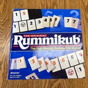 Rummikub game , excellent condition, 2-4players complete game, inst. incl.